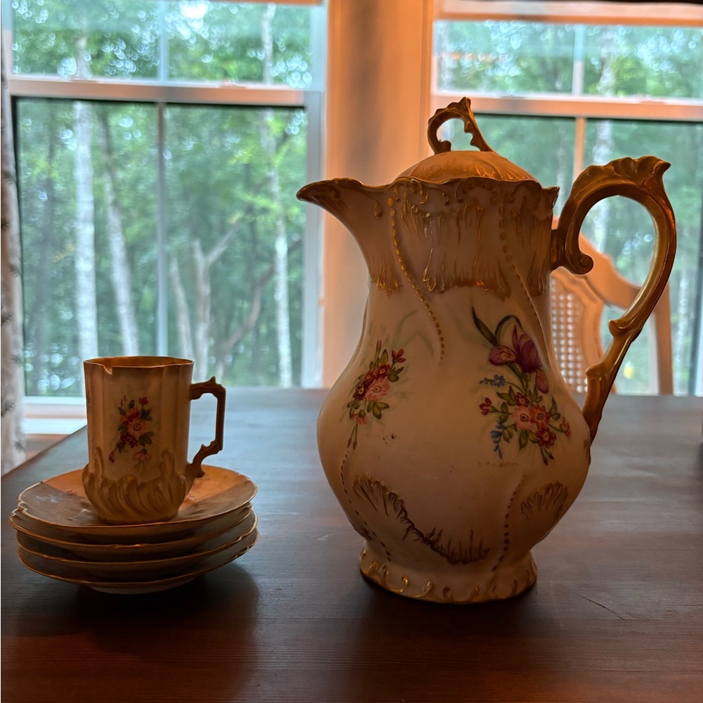 Royal Limoges Elite Floral Serveware Set